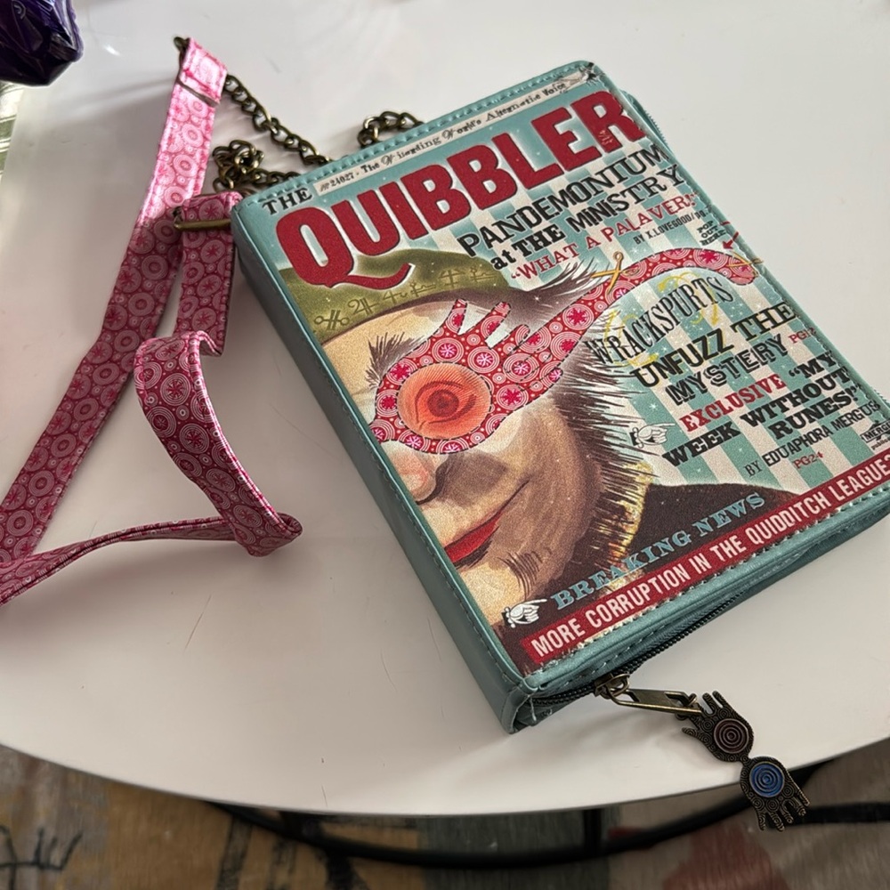 Harry potter quibbler magazine crossbody Luna lovegood